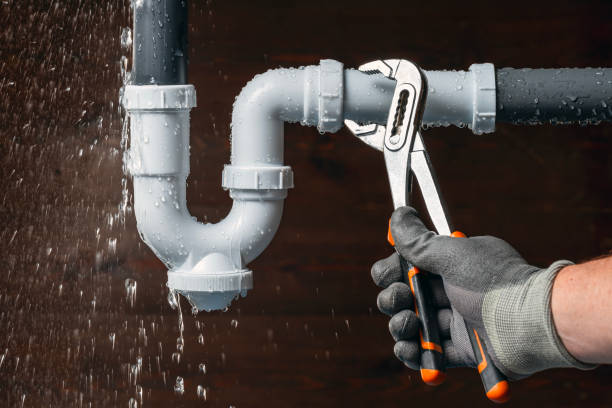 Professional Pipe Repair technician working in Amberson, PA